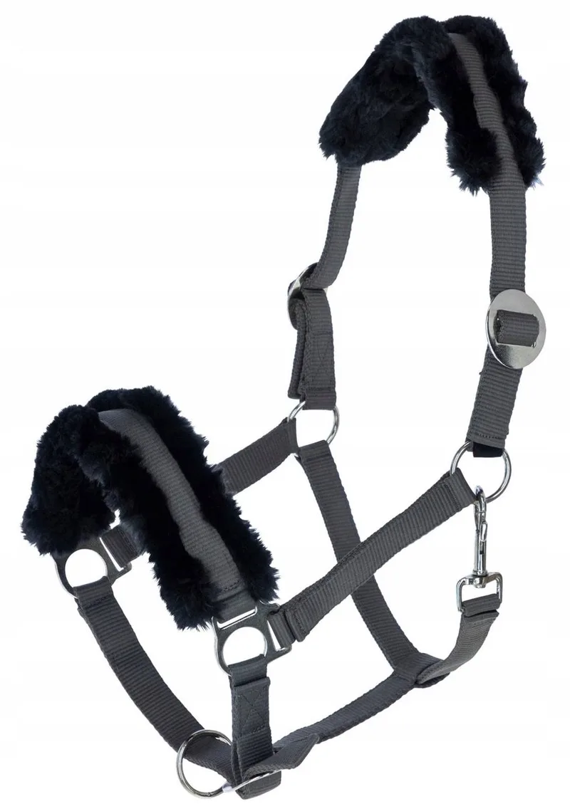 ClassicSoft Halster Grijs voor Shetlander Paarden von Covalliero – Produktfoto