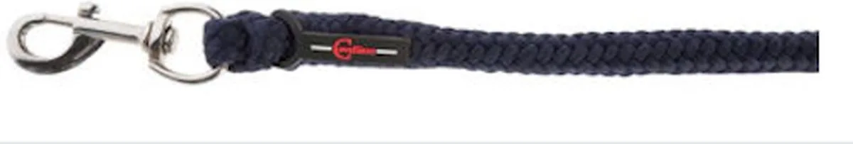ClassicSoft Paardentouw 200 cm met Karabijn fra Covalliero i Brun – produktbillede