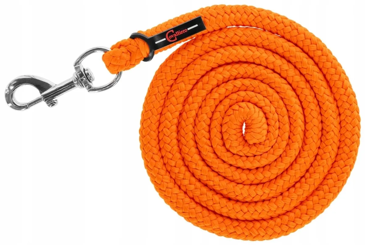 Hippo Longe Lijn Zacht 2m SNAP von Covalliero in Orange – Produktfoto
