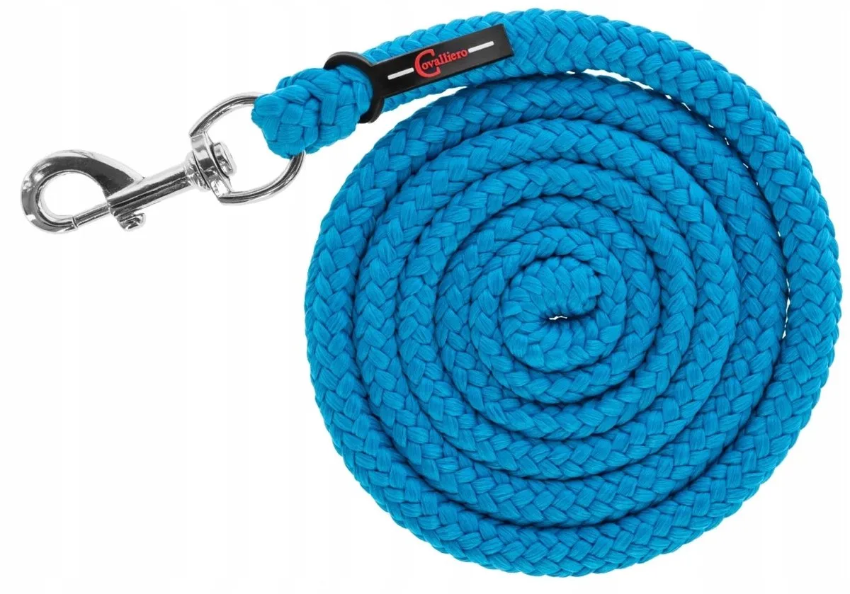 Hippo Paardentouw 2m - Zacht & Comfortabel von Covalliero in Blau – Produktfoto