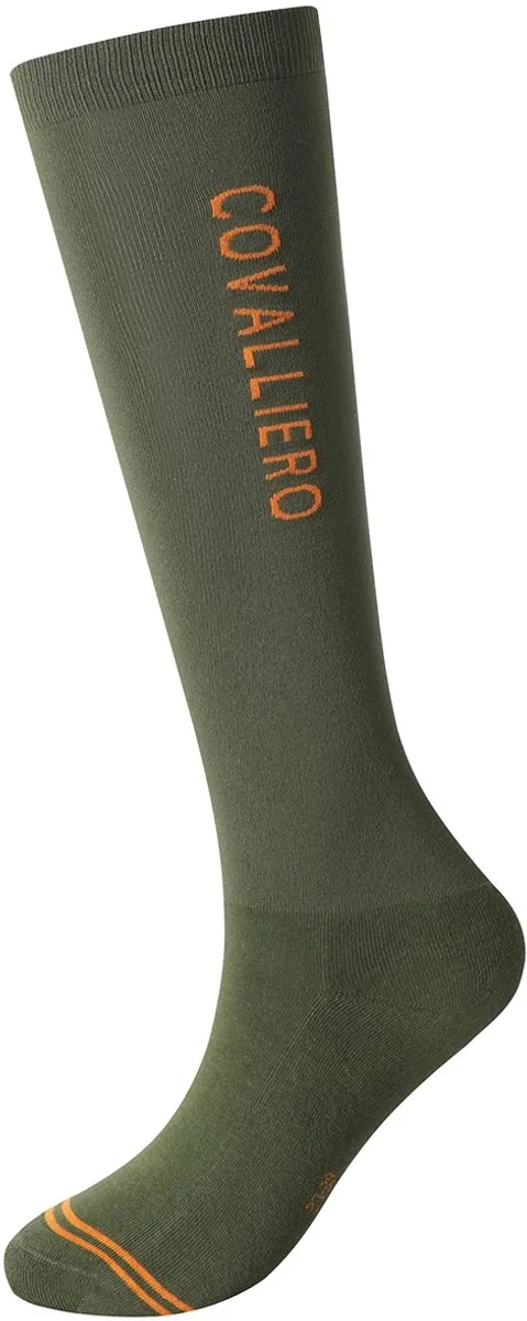 Paardrijsokken Covalliero Groen de Covalliero – photo produit