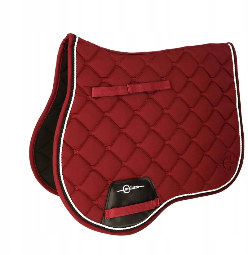 Salvina Pony Zadeldek - Veelzijdig & Comfortabel by Covalliero in Bordeaux – product photo