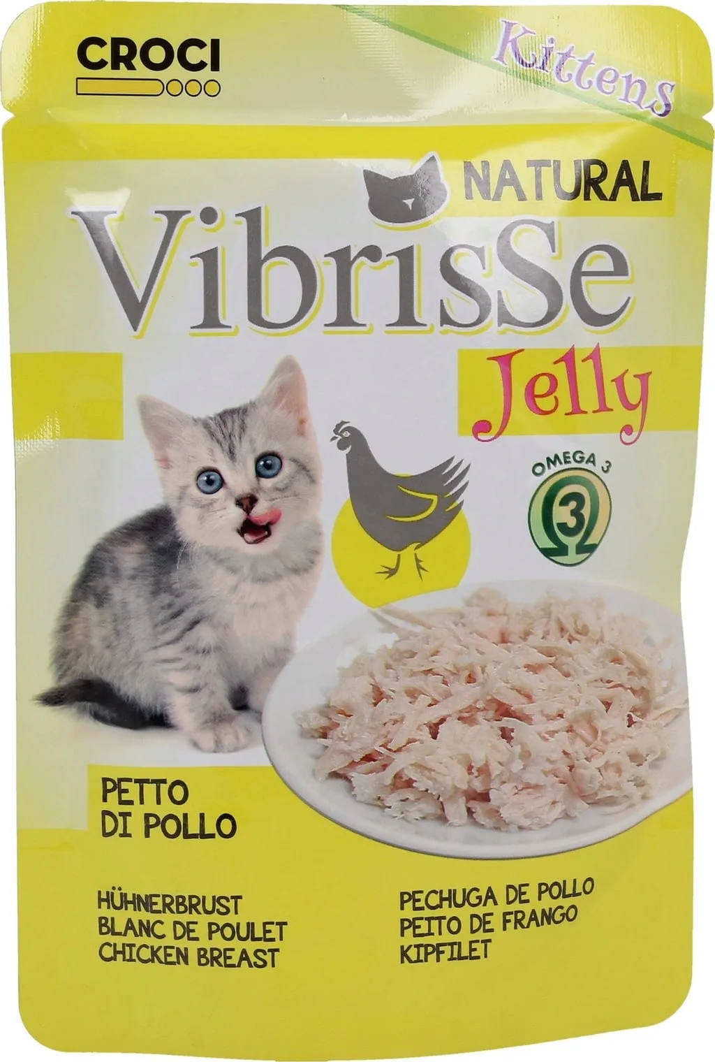 Beutel Jelly mit Hühnerbrust - 70 g by Croci – product photo