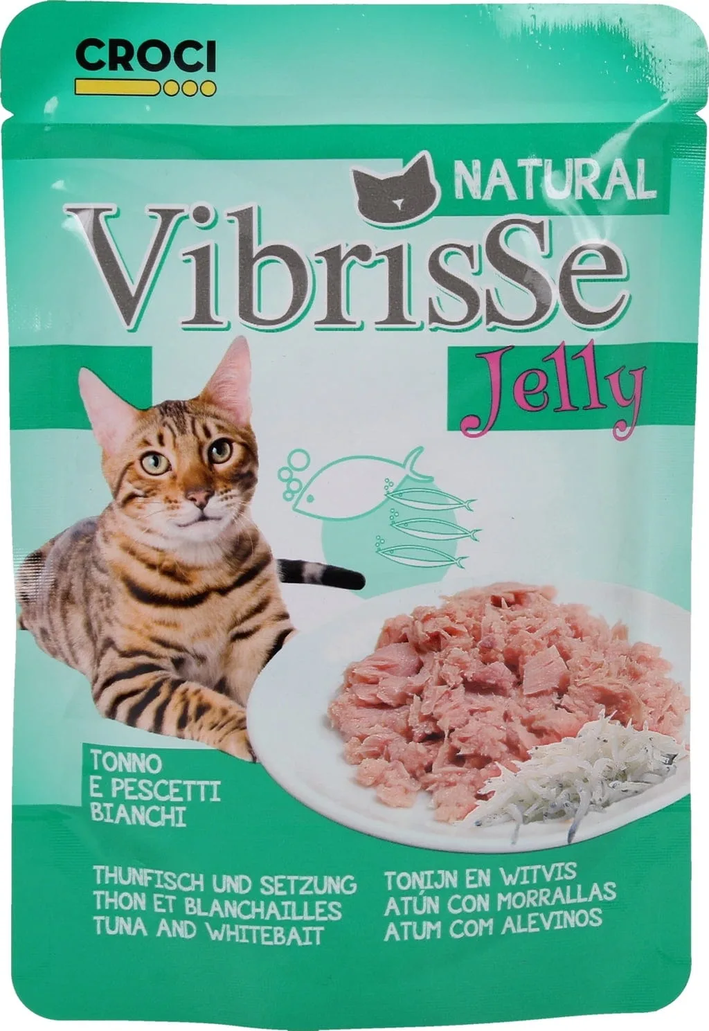 Beutel Jelly mit Thunfisch und Seezunge - 70 g van Croci – productfoto