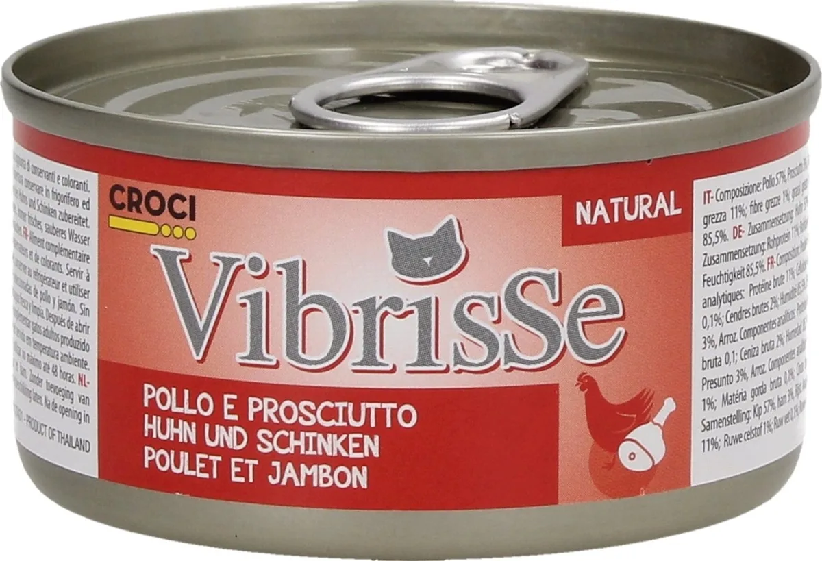 Cat Huhn und Schinken - 70 g van Croci – productfoto