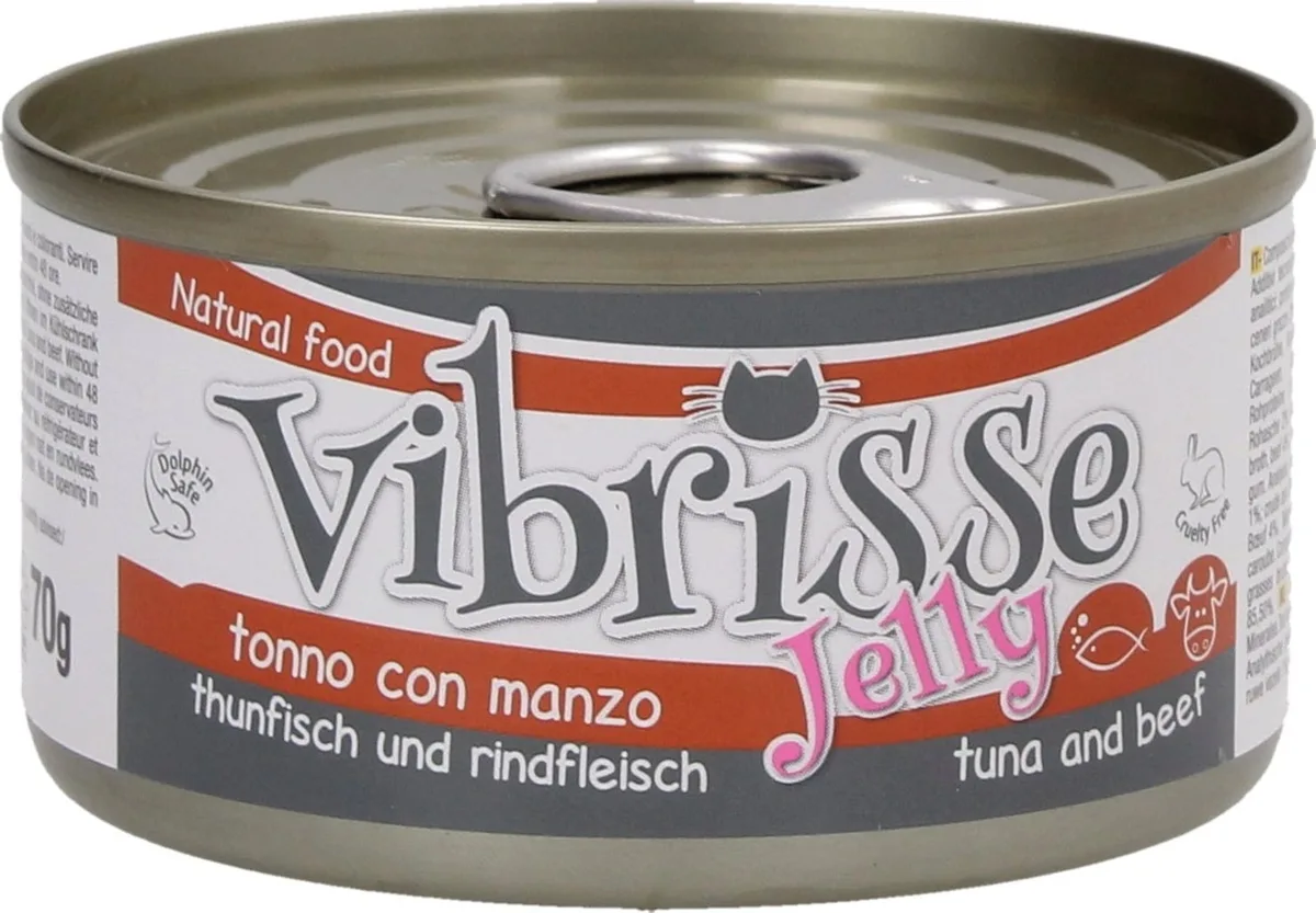 Cat Jelly mit Thunfisch und Rindfleisch - 70 g de Croci – photo produit