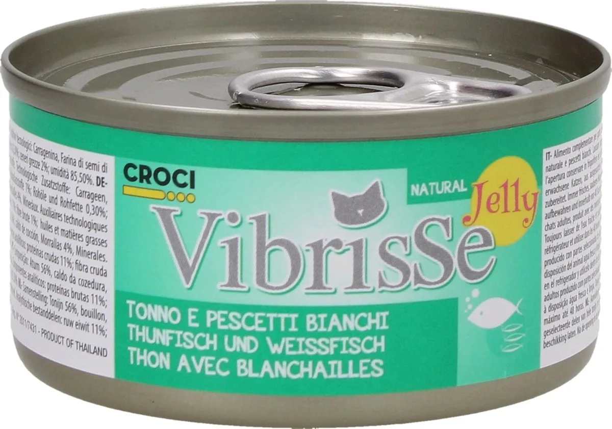 Cat Jelly mit Thunfisch und Weißfisch - 70 g by Croci – product photo