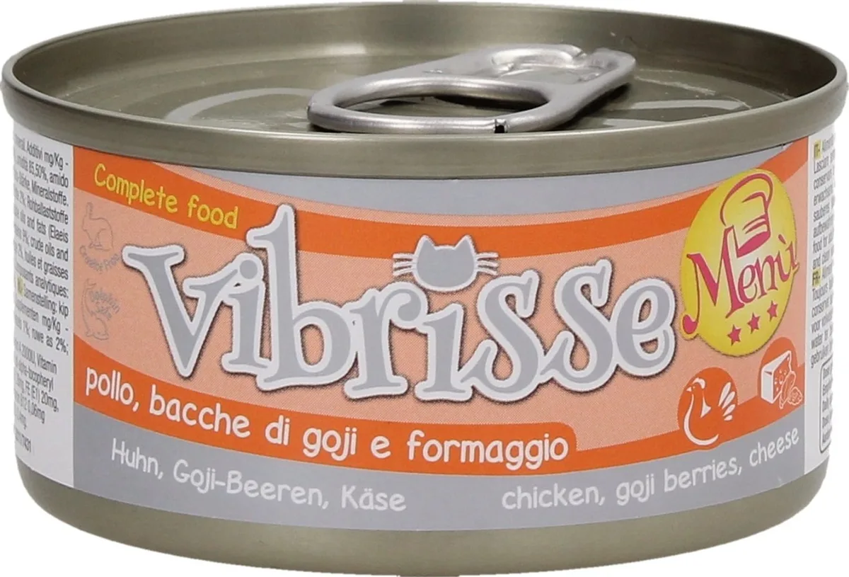 Cat Menü Huhn mit Goji und Käse - 70 g van Croci – productfoto