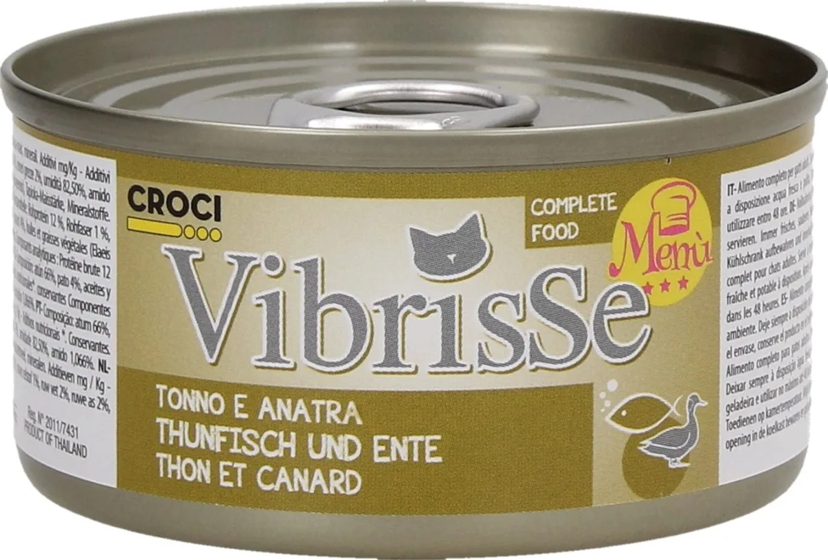 Cat Menü Thunfisch mit Ente - 70 g de Croci – photo produit