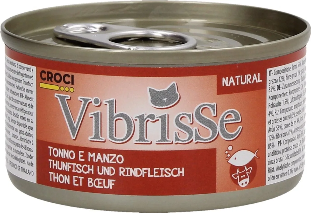 Cat Thunfisch und Rindfleisch - 70 g von Croci – Produktfoto