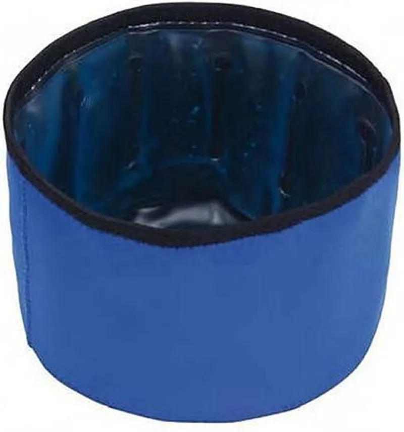 Drinkbak voor honden - Verkoeldende Waterbak - ø 17 x 11 cm - 1300 ml von Croci in Blau – Produktfoto