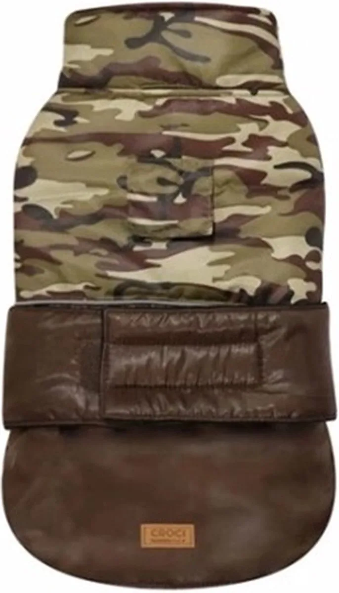hondenjas - padded bois - 55 cm van Croci in Bruin – productfoto