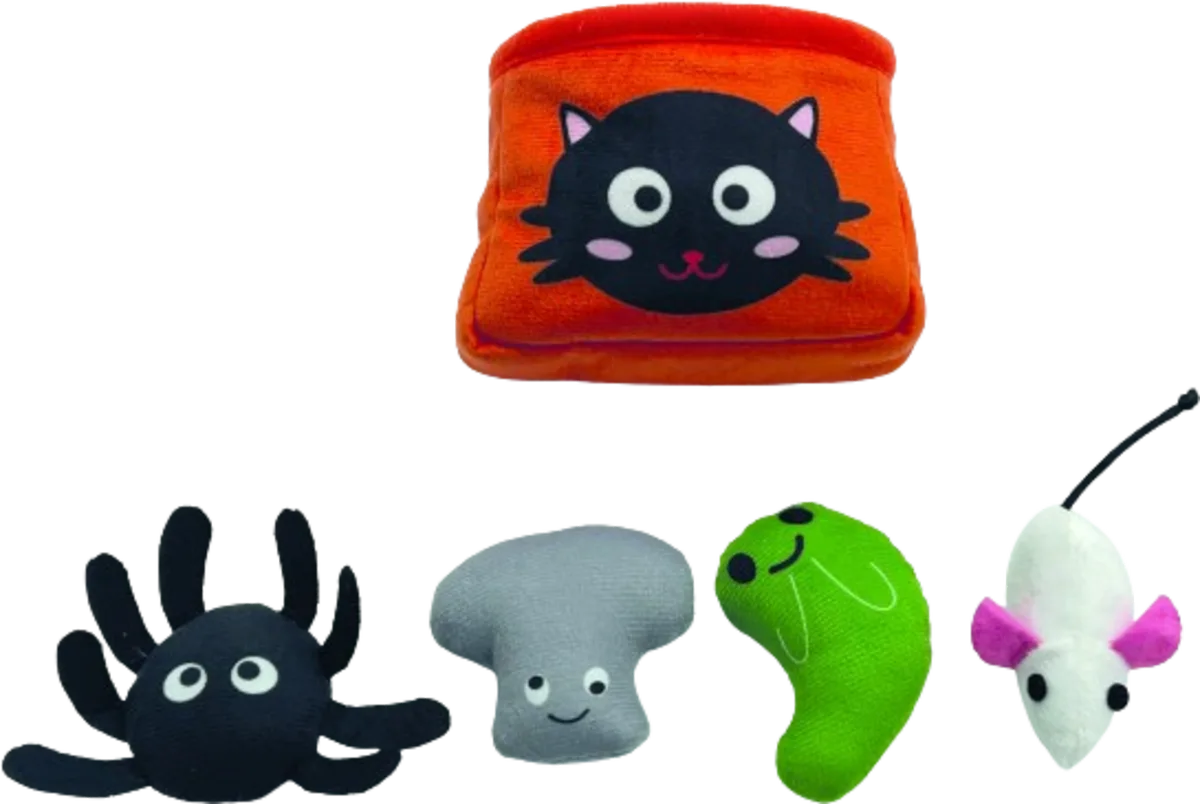 Katzenspielzeug Scary Insect Bucket - 1 Set de Croci – photo produit