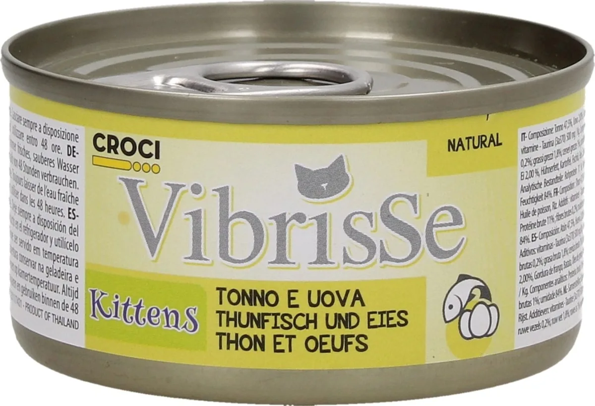 Kitten Thunfisch und Eier - 70 g van Croci – productfoto