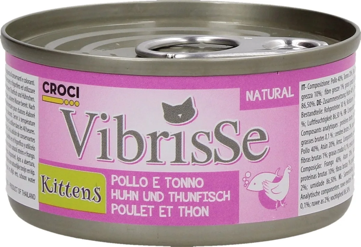 Kitten Thunfisch und Huhn - 70 g van Croci – productfoto