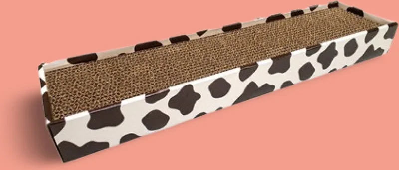 Krabplank Homedecor Dierenprint Koe by Croci in Koeprint – product photo