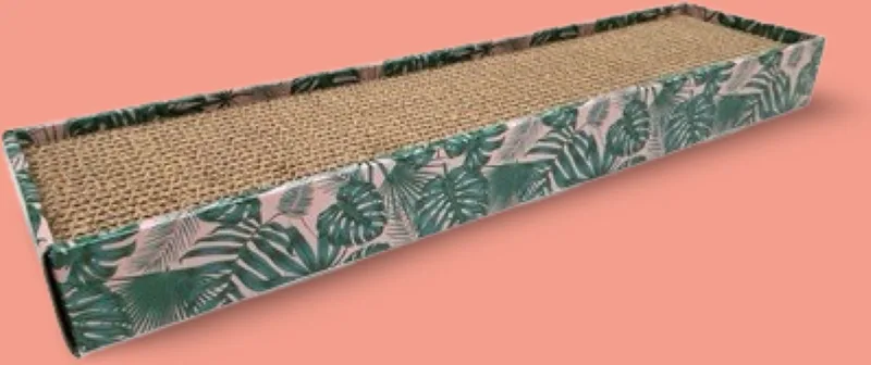 Krabplank Homedecor Textuur Bladeren Groen by Croci in BruinGroenMulti – product photo