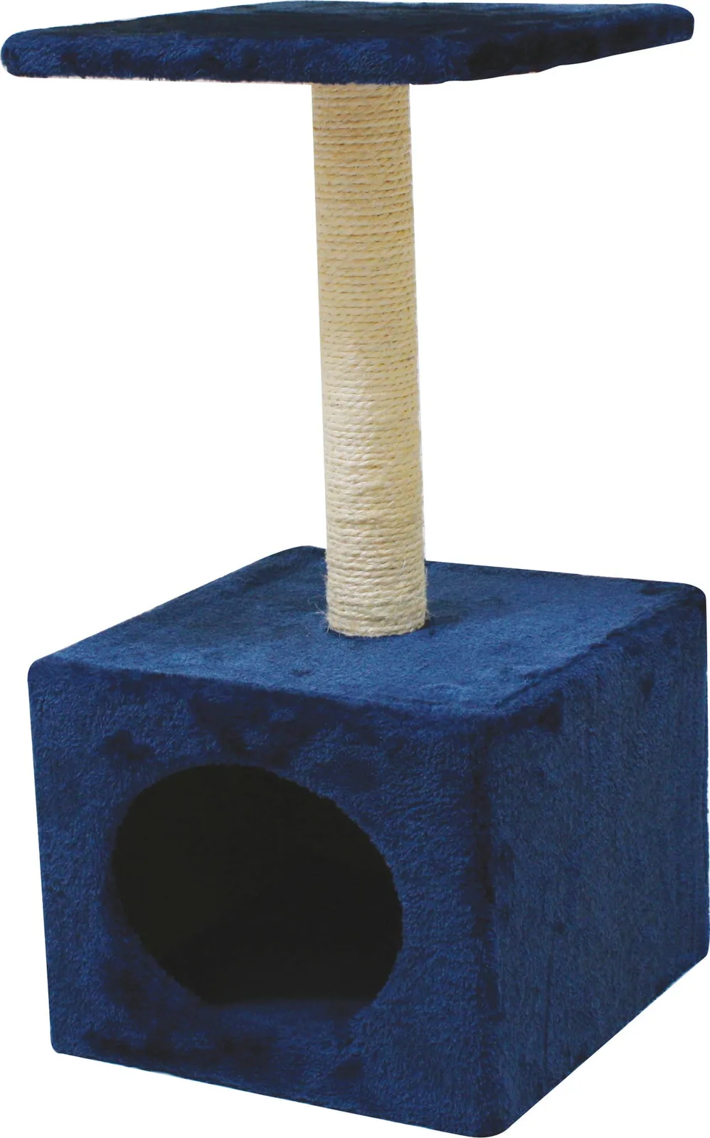 Kratzbaum Hamburg 30x30x60cm - Blau by Croci – product photo