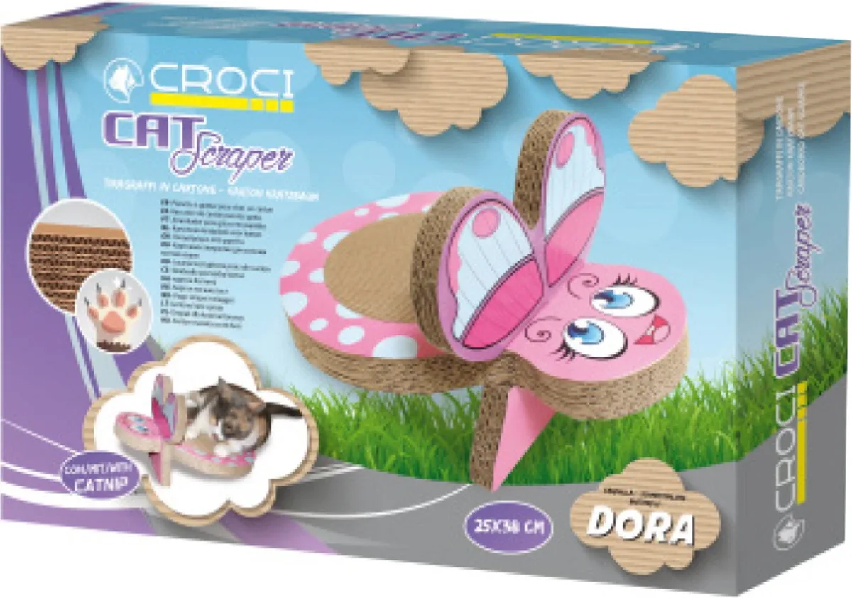 Kratzpappe Dora 25x38x20cm - 1 Stk von Croci – Produktfoto