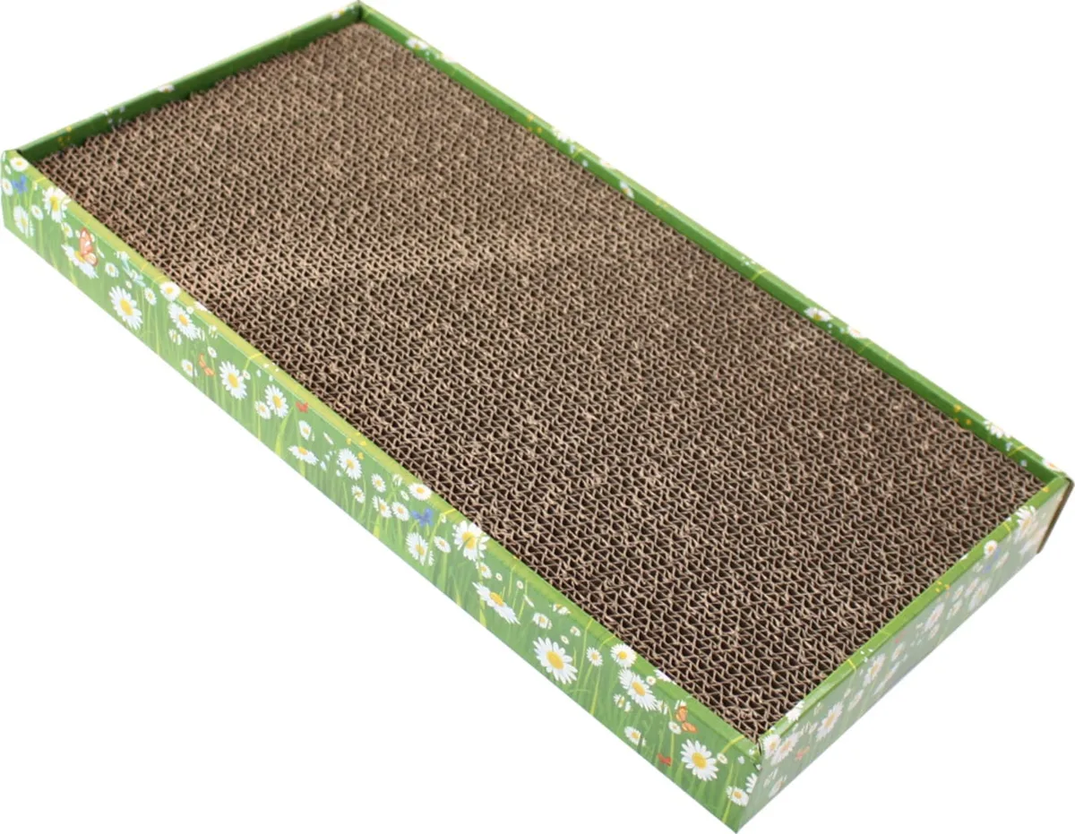 Kratzpappe mit Catnip breit - 1 Stk fra Croci – produktbillede