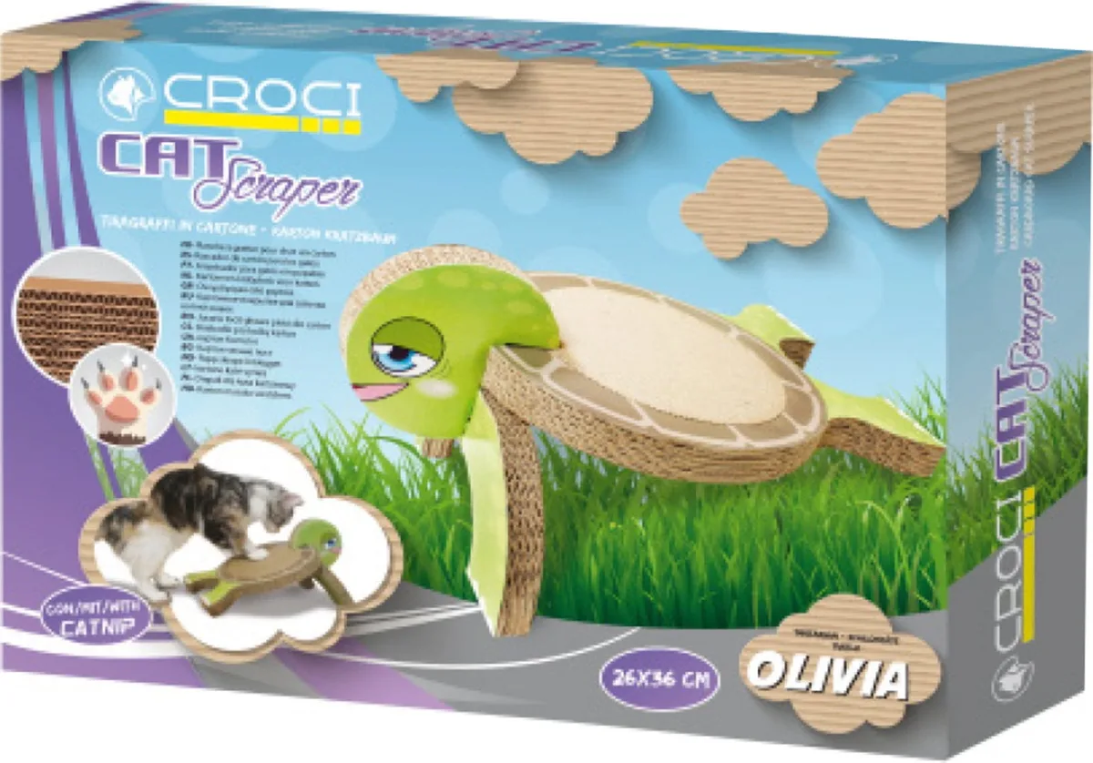 Kratzpappe Olivia 26x26x20cm - 1 Stk fra Croci – produktbillede