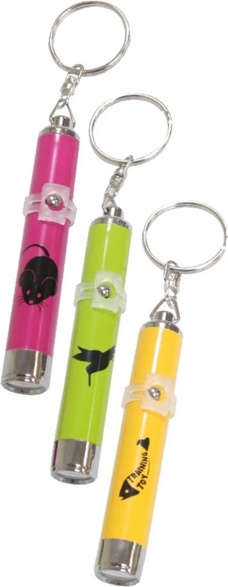 led zippy cat toy - ledlampje voor katten by Croci in Green – product photo