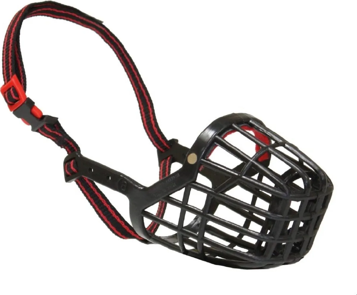 Maulkorb LUPO SCHWARZ 10 GR. - 1 Stk van Croci – productfoto