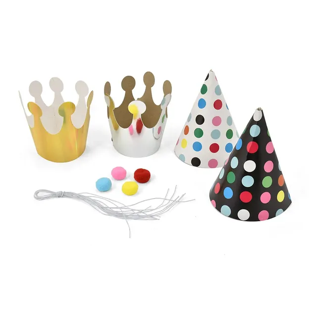 Party Set Hats Hondenspeeltje 6 Eenheden