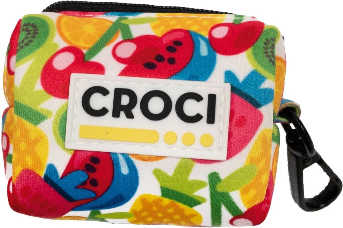 Poepzakhouder - Fruitshake - Inclusief poepzakjes van Croci in Groen – productfoto