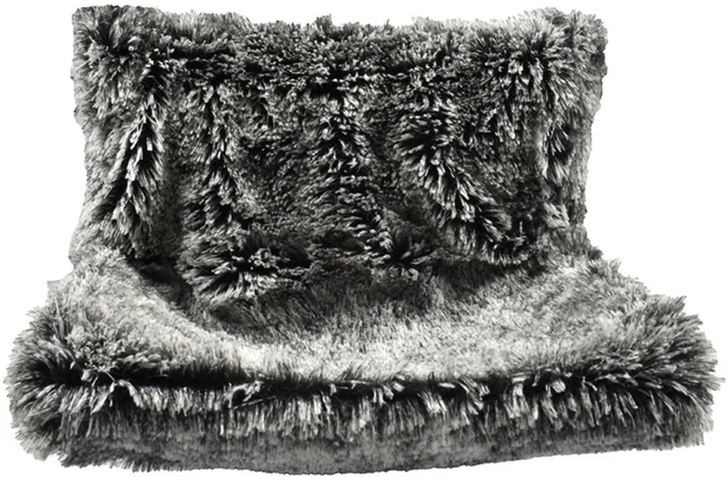Radiatorhangmat Katten Croci - Gemeleerd - 47x30x25 cm, Zacht, Metalen Frame von Croci in Schwarz – Produktfoto