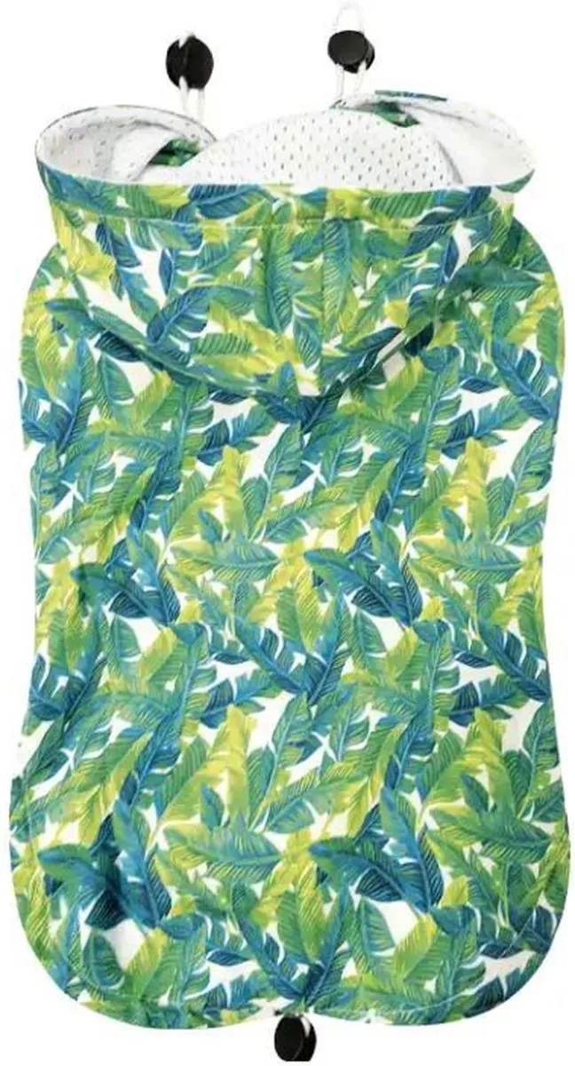Regenjas hond - Summer Leaves - 30 cm. de Croci en Bleu – photo produit