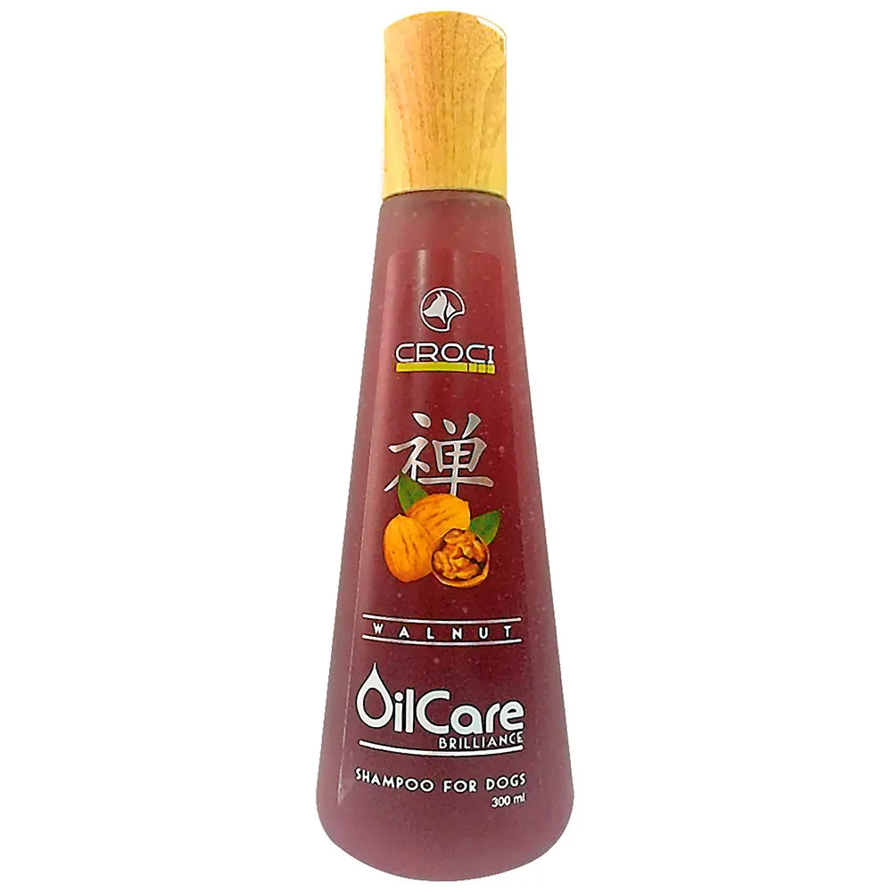 Shampooing Oilcare Noyer pour Chiens 300 ml de Croci – photo produit