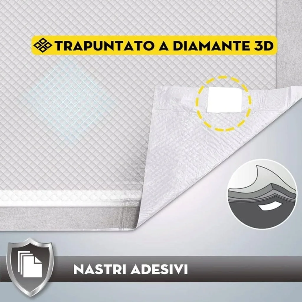 Super Nappy Nonslip Saugunterlage - 90 x 60 cm von Croci – Produktfoto