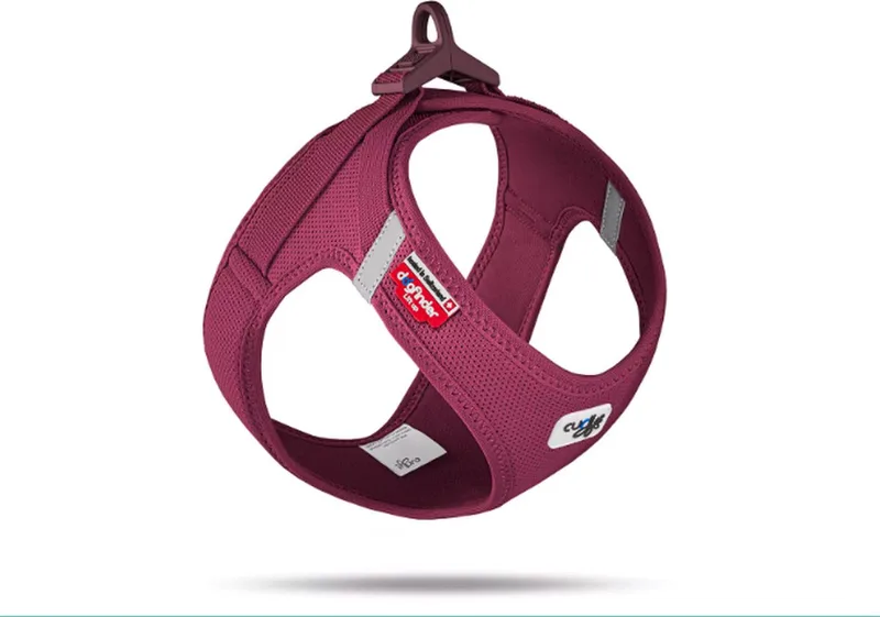 Clasp Air-Mesh Harnas 3XS by Curli in Ruby – product photo