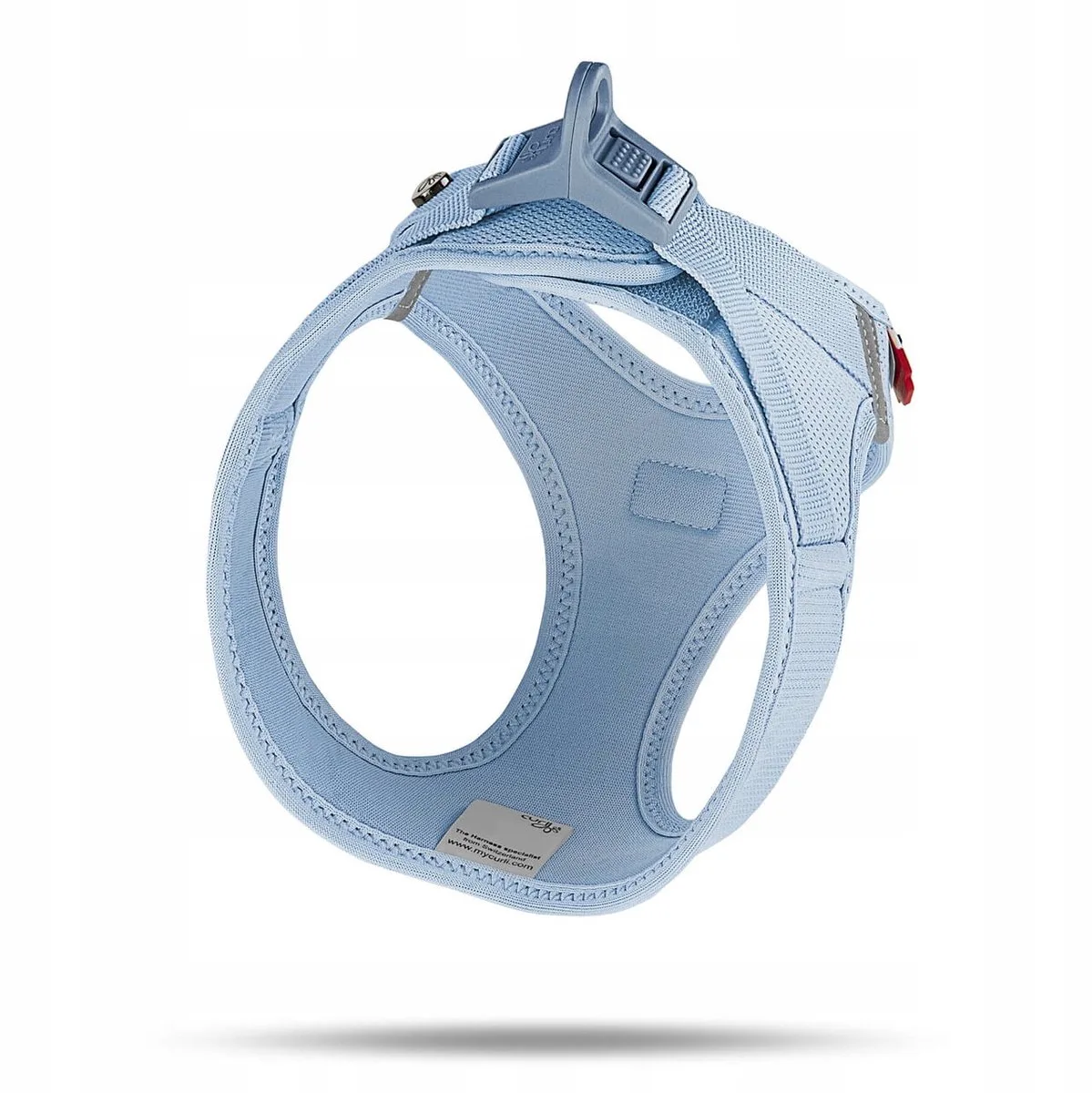 Clasp Air Mesh Hondentuigje 3XS van Curli in Blauw – productfoto