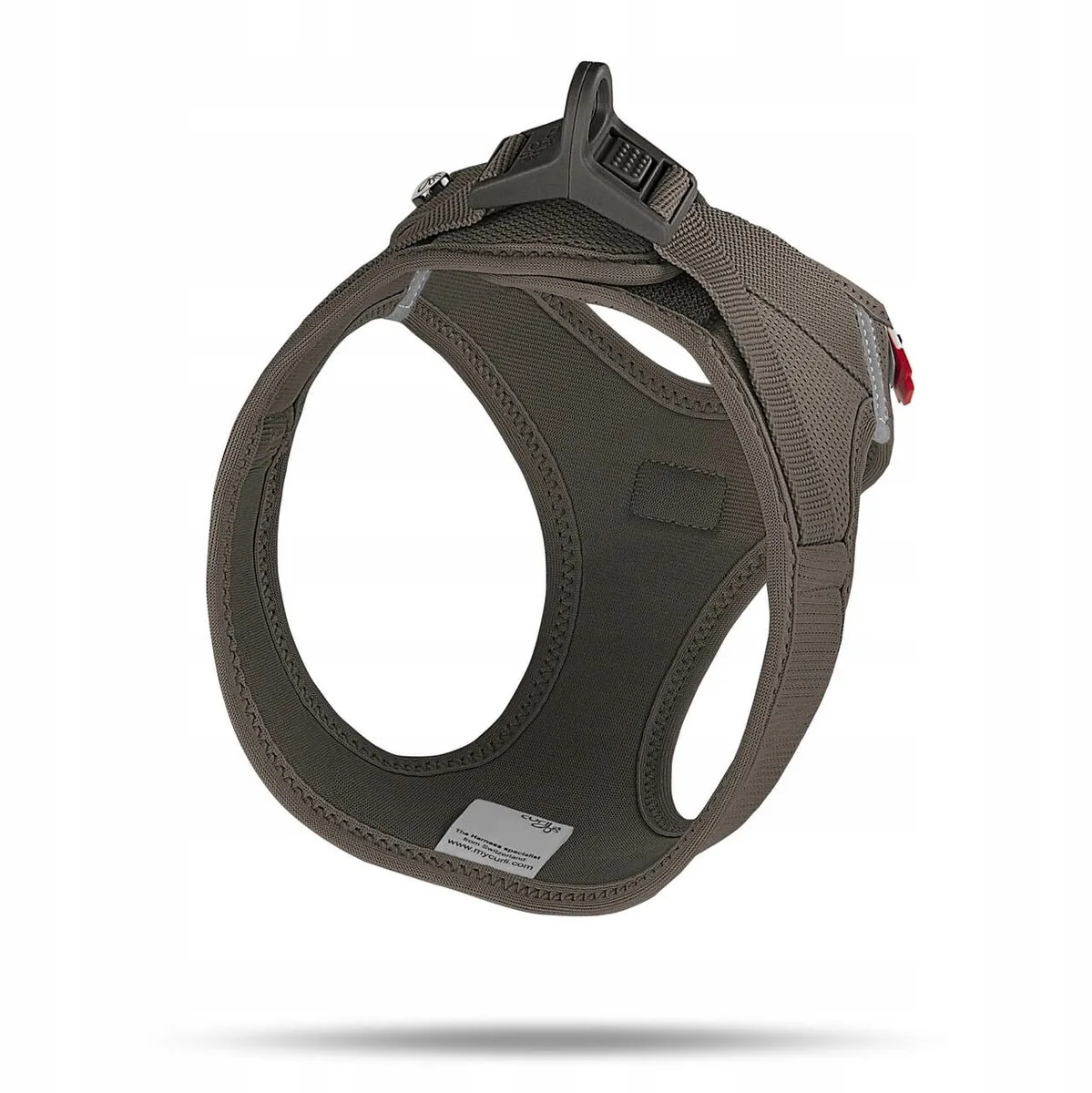 Clasp Air Mesh Hondentuigje Maat S van Curli in Bruin – productfoto