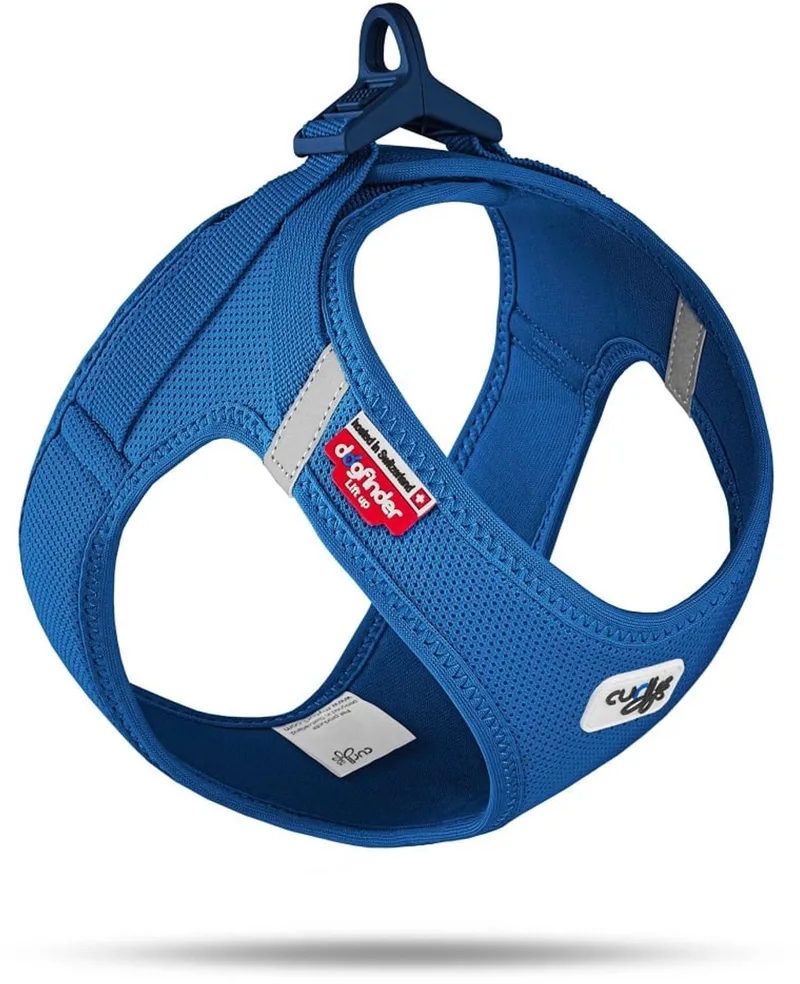 Clasp Vest Harness Clasp Air-Mesh - Hondentuig - 33.9-38.2 Cm de Curli en Bleu – photo produit
