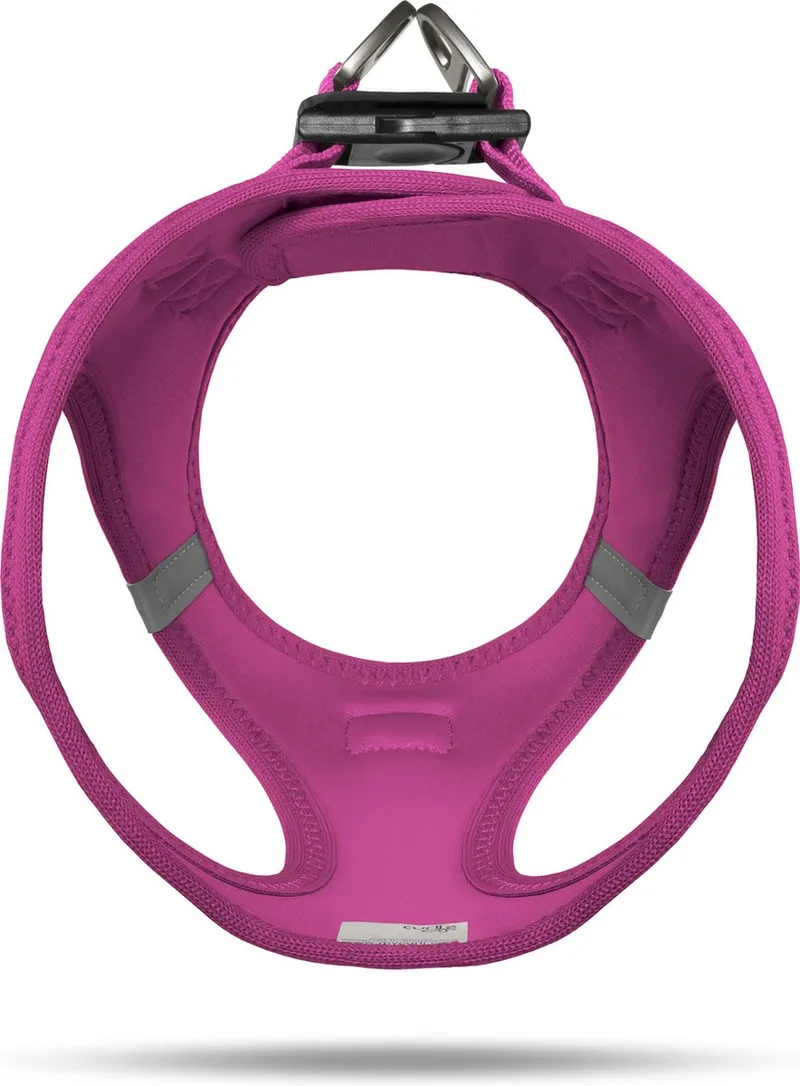 Clasp Vest Harness Clasp Air-Mesh - Hondentuig - 55.5-62.7 Cm de Curli en Fuchsia – photo produit