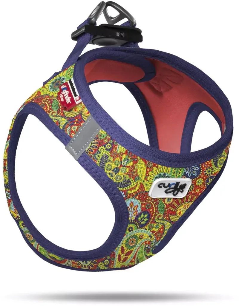 Hondentuig Air-Mesh Harness Maat XXXS by Curli in Floral – product photo