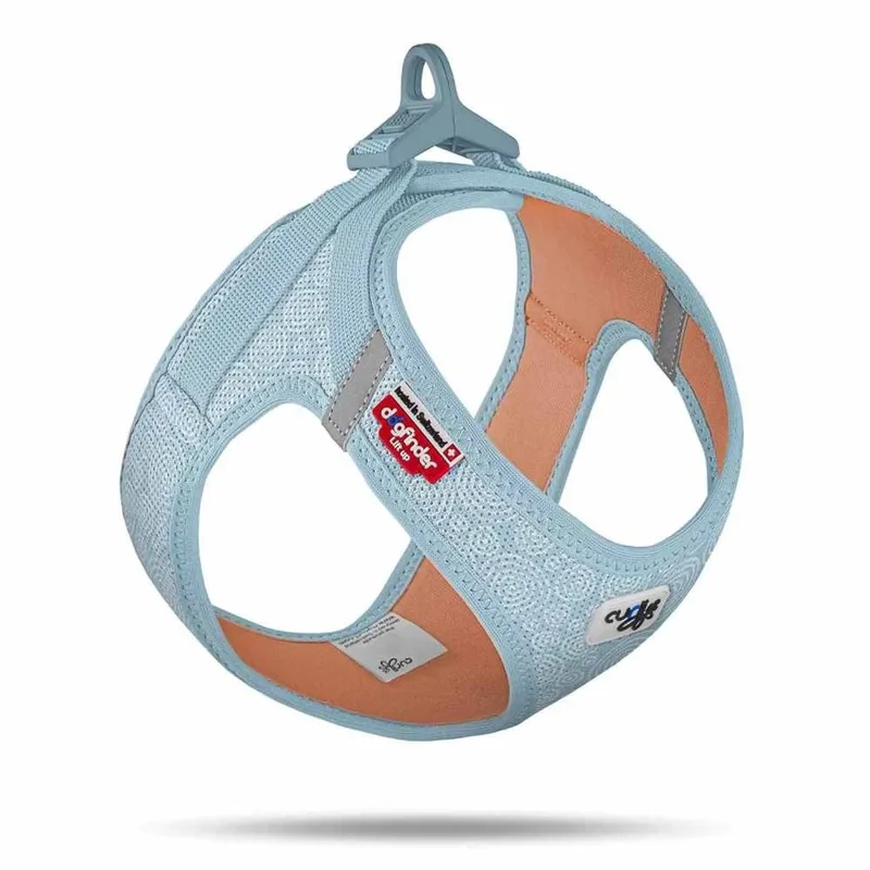 Hondentuig Clasp Vest Harness SE24 by Curli in Light blue – product photo