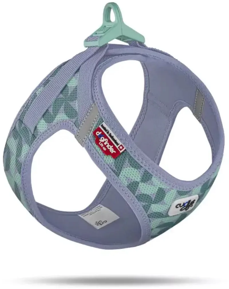 Hondentuig Clasp Vest Harness Semi Cirkel Maat S: 38-43 cm by Curli in Blue – product photo