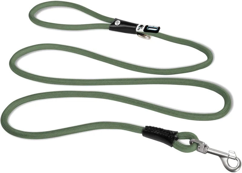 Stretch Comfort Leash - Mango - L by Curli in Beige, Black, Brown, Blue, Green, Red, Orange – product photo