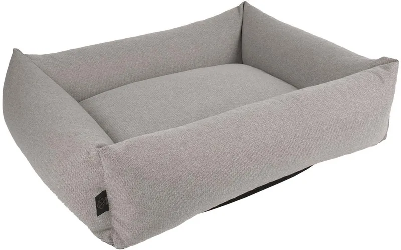Eden Hondenmand - Hondenbed met Rand - Waterafstotend & Wasbare Hoes - Small 70x60x20cm de D&D Home en Taupe – photo produit