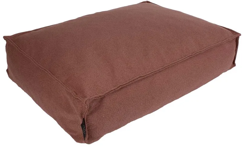 Hondenmatras Eden - Waterafstotend met Wasbare Hoes & Anti-slip - voor Middelgrote Honden - M 90x65x15cm by D&D Home in Maroon – product photo
