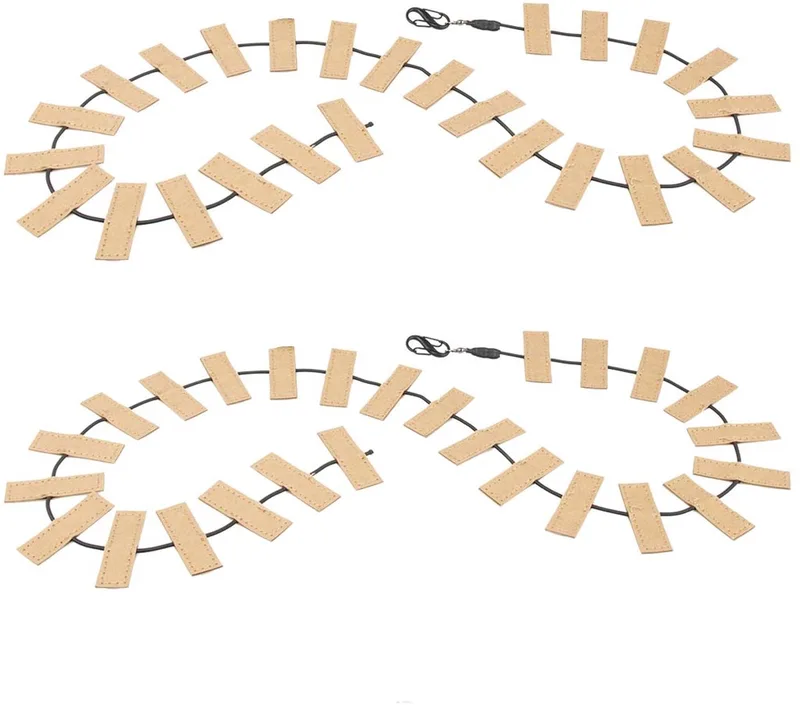 I LOVE Happy Cats Navulling COOPER - Kartonnen Prooi voor Kattenhengel - 90 cm - 2 Stuks de D&D Home en Noir, Beige – photo produit