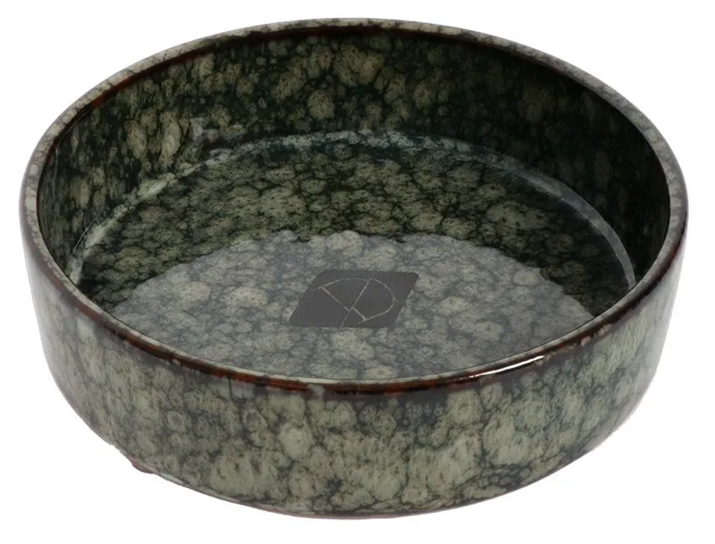 Jasper Eet/Drinkbak Green Marble by D&D Home – product photo