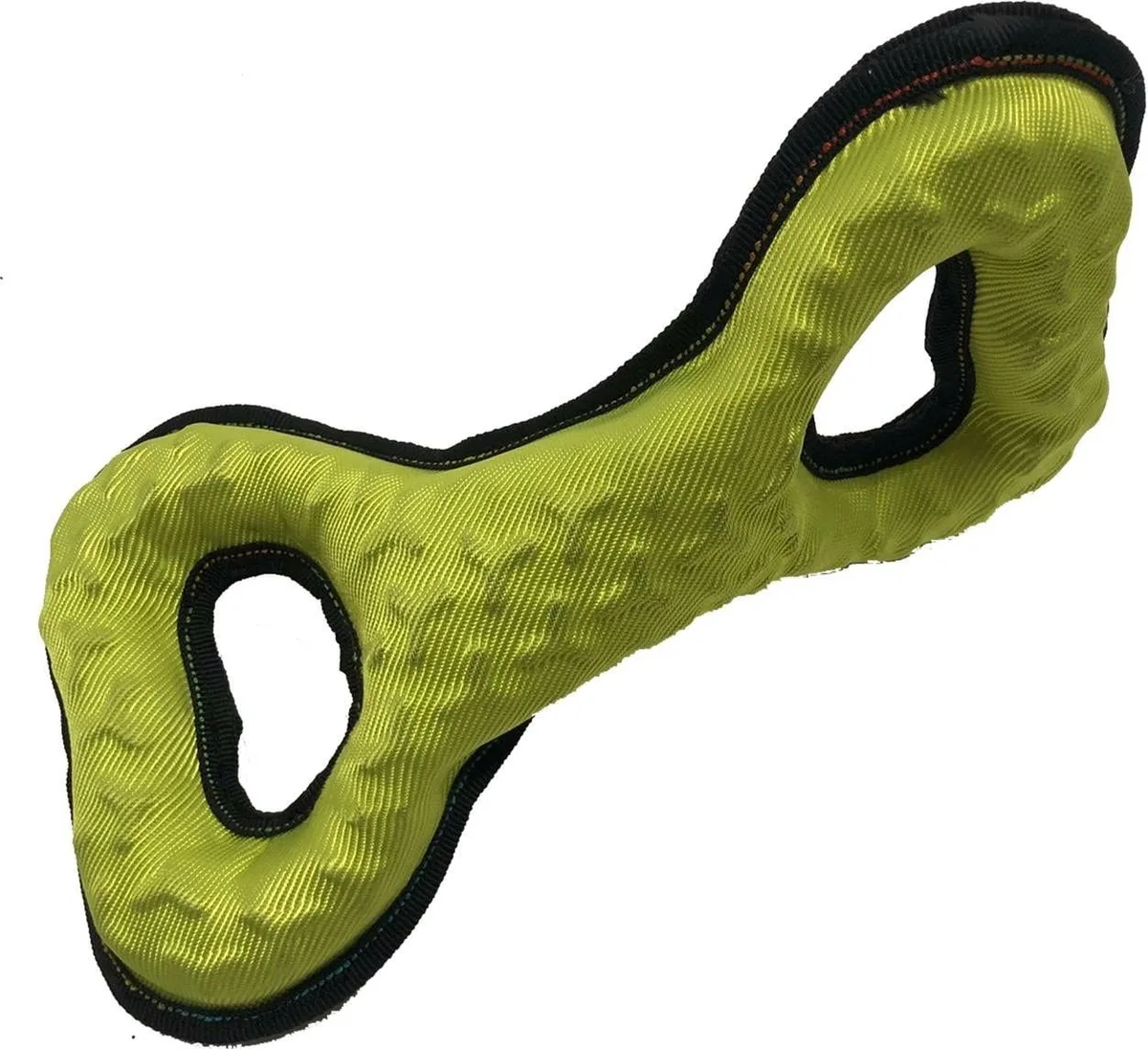 Jouet à mâcher pour chien jaune torsadé Tug-O-War 31x15,5x15 cm de D&D Home – photo produit