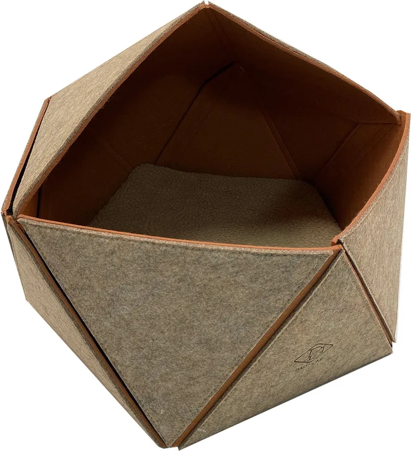 kattenhuis : Logan 51x51x41cm von D&D Home in Zandbruin – Produktfoto