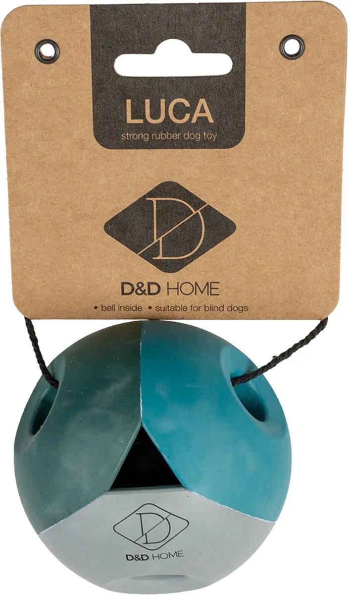 Luca Lagoon - Hondenspeelgoed - Ø8 cm by D&D Home in Blue – product photo
