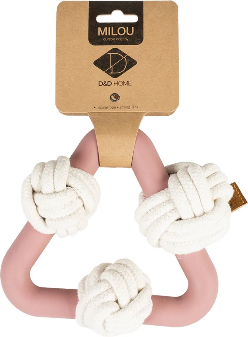 Milou Rosewood - Hondenspeelgoed - 17 cm Pink by D&D Home in Pink – product photo